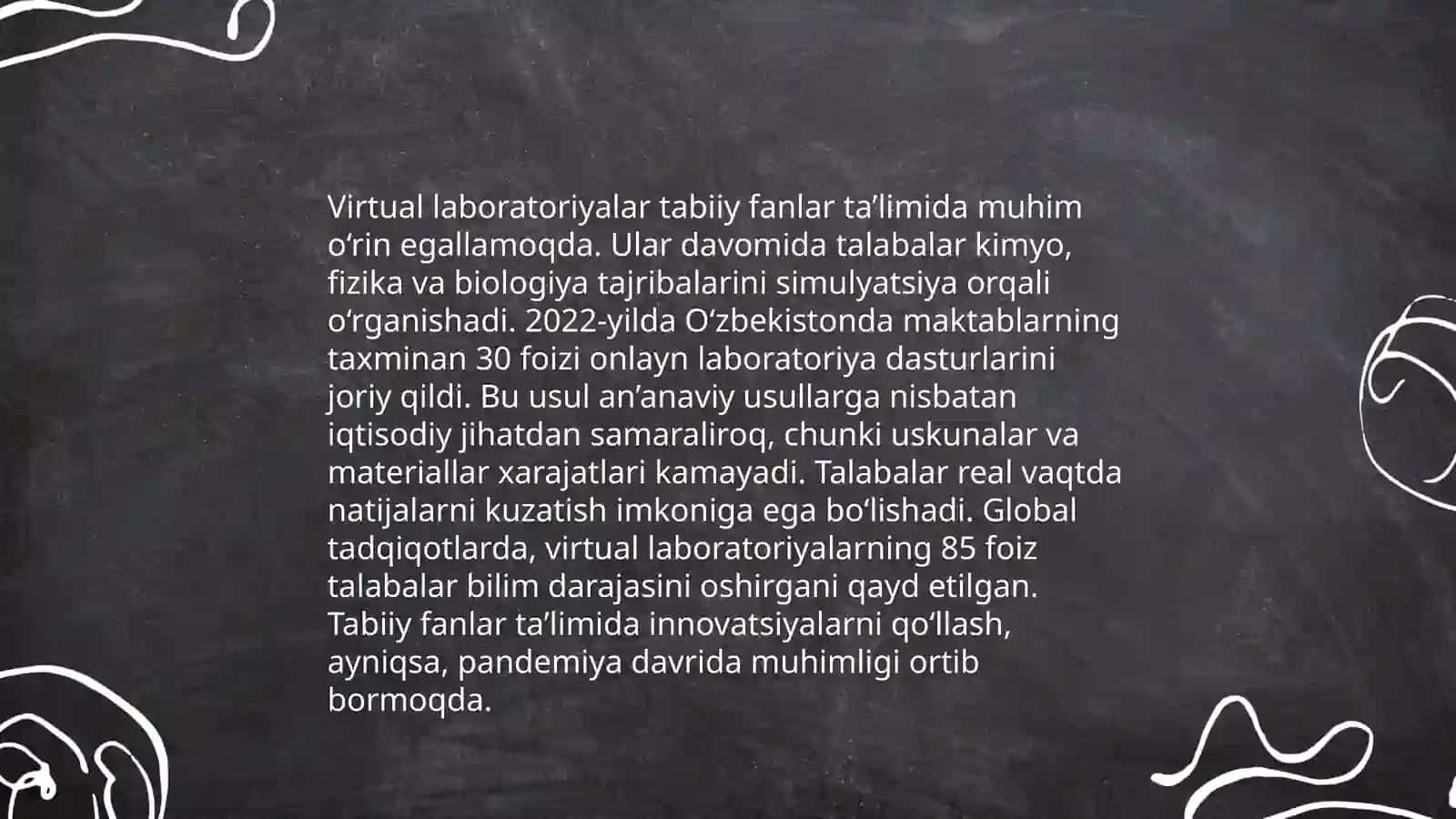 Tabiiy fanlarda axborot texnologiyalardan foydalanish 4
