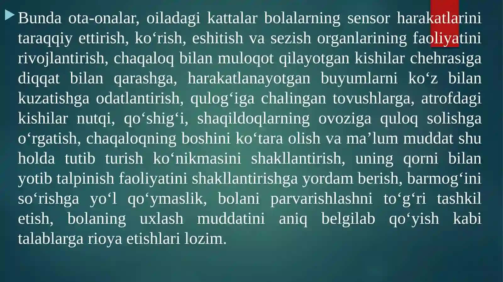 Maktabgacha yoshdagi bolalarni rivojlanishining o‘ziga xos xususiyatlari 4