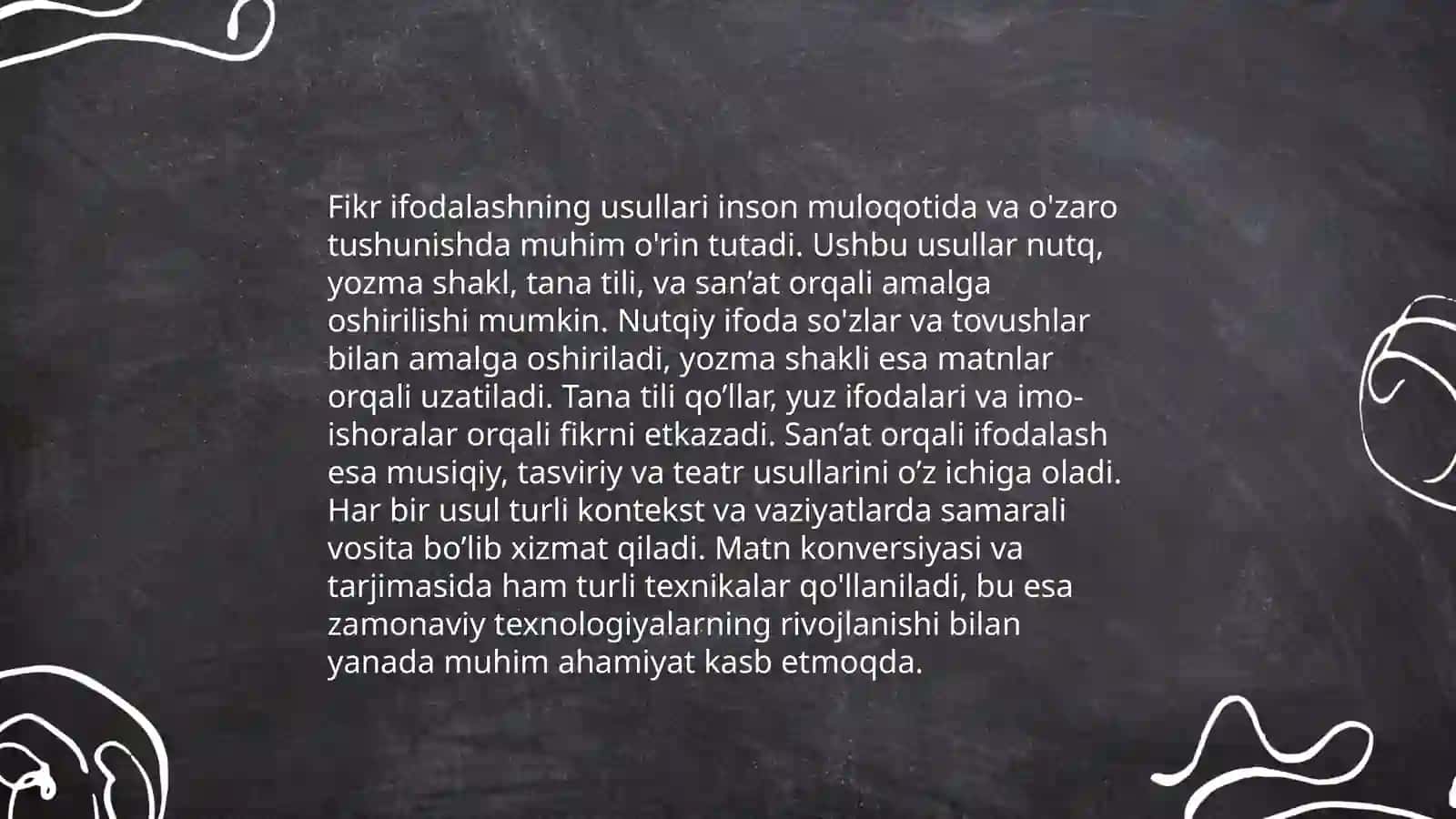 Semaning nutqqa xoslanishi haqida maʼlumot yozish 4