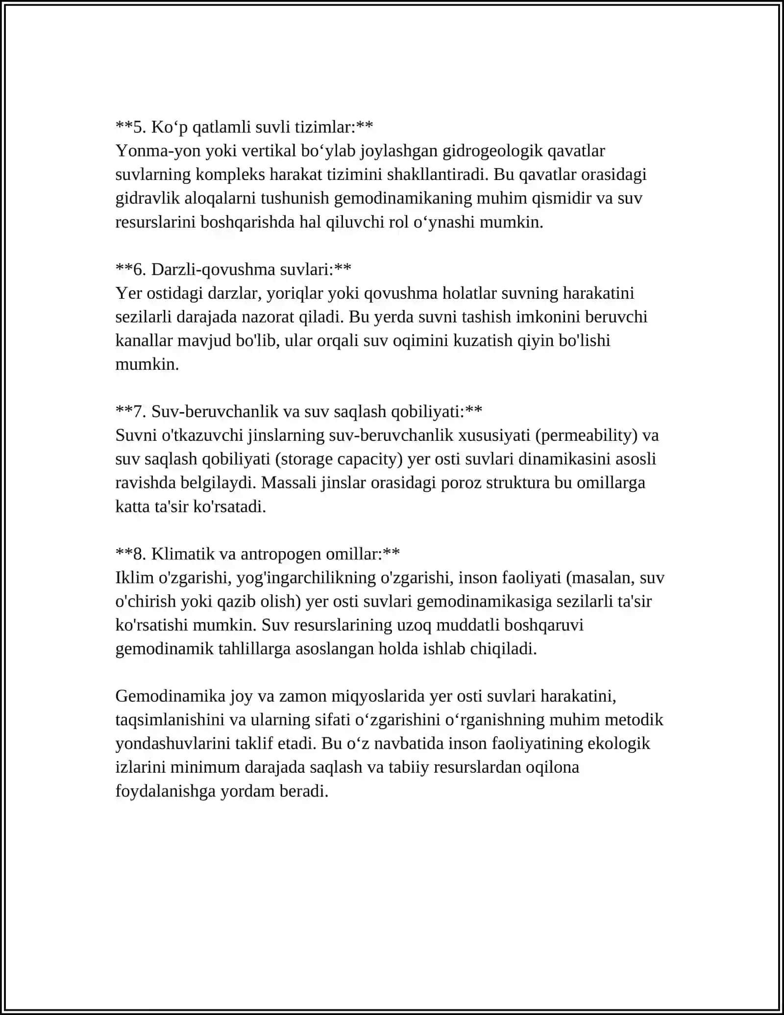GEMODINAMIKA BUZULISHI, TO‘LAQONLILIK, KAMQONLILIK 4