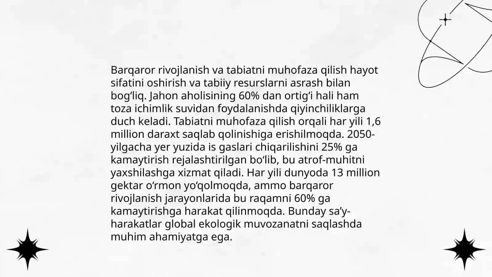 Atrof-muhitni muhofaza qilish tizimlari 4