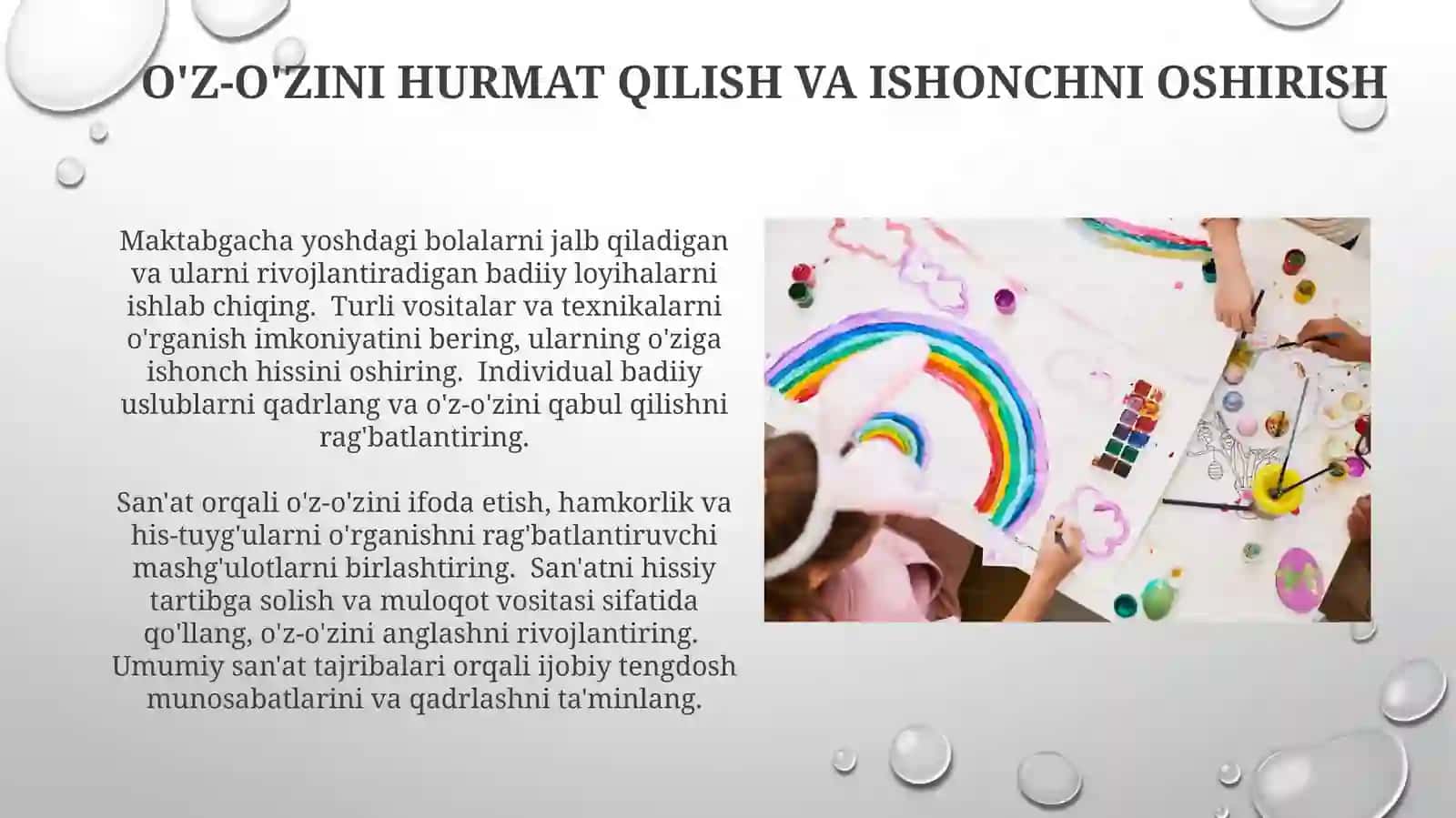 Tasviriy faoliyatning ahamiyati 4