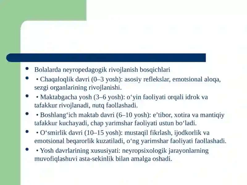 bolalarning neyropedagogik xususiyatlari 4