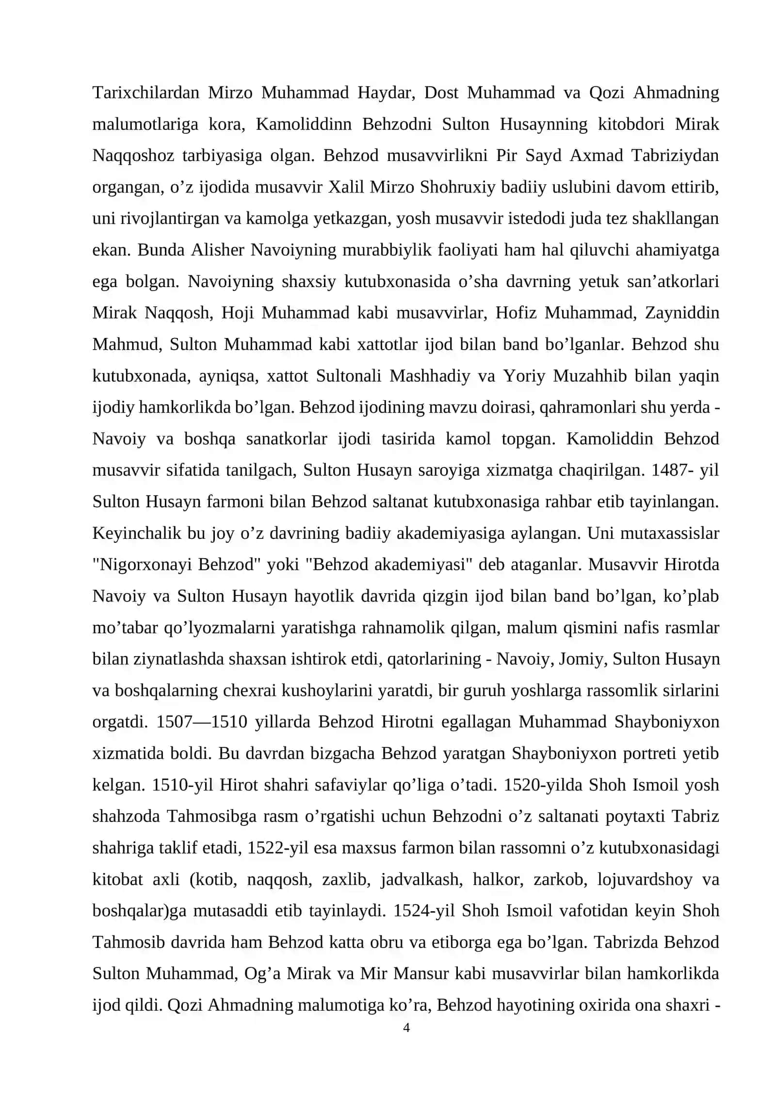 TASVIRIY SAN'ATDA "ONA DUOSI" MAVZUSI 4