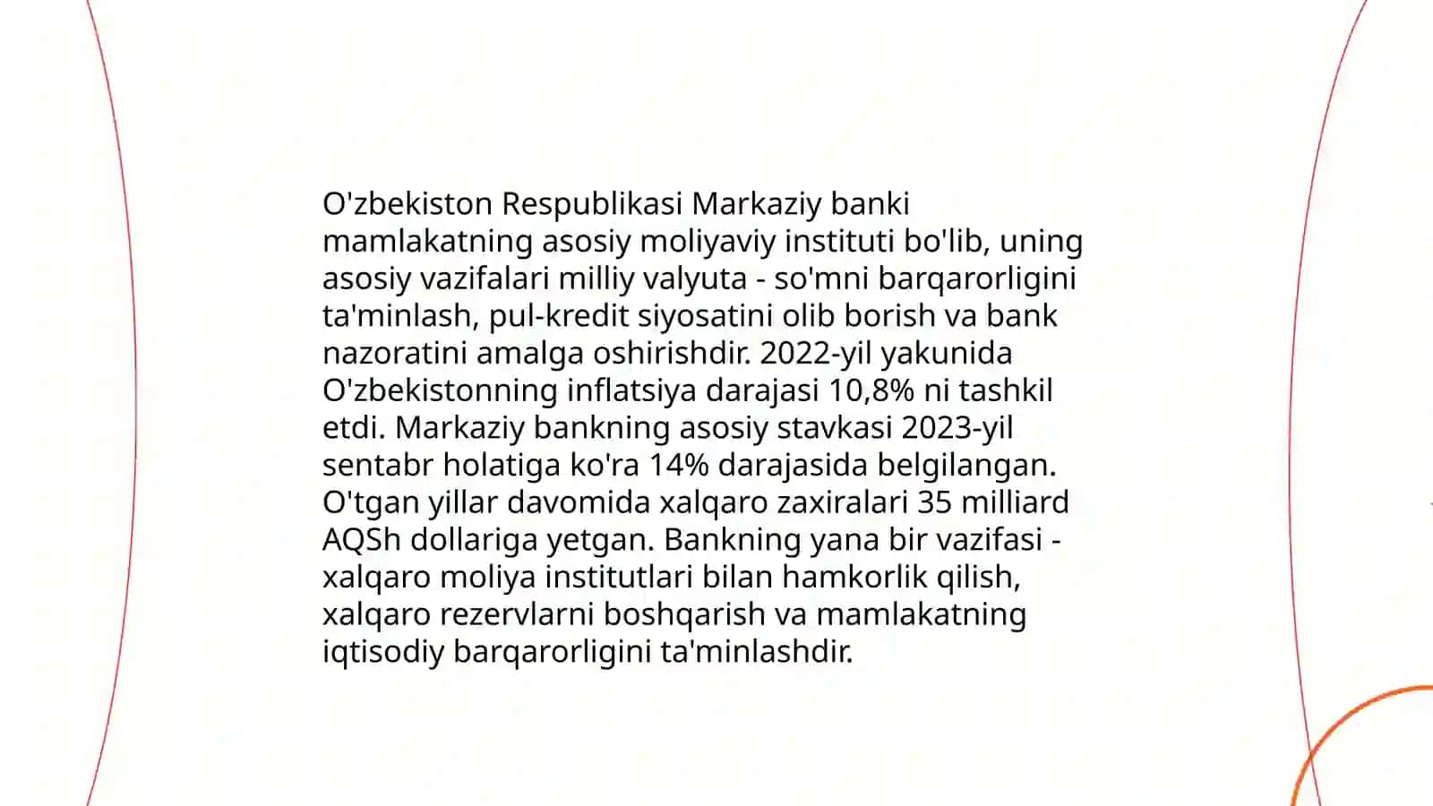 Oʻzbekiston Raspublikasi pul tizimi va uning elementlari 4