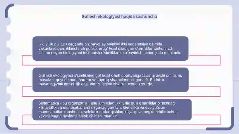ikki yillik gulli o'simliklar ekologiyasi 4