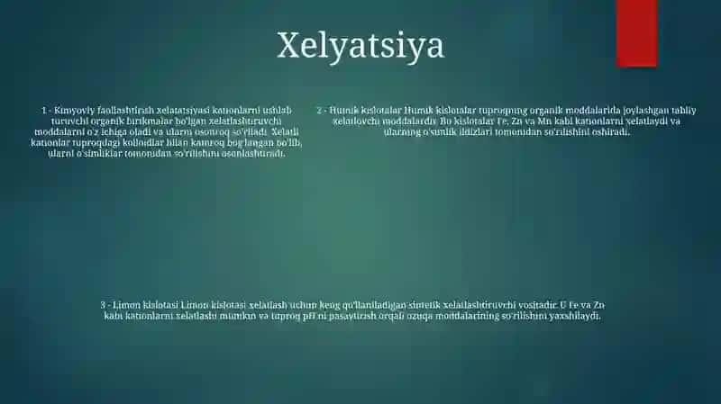 Tuproq Minera Elementlarining Yutish Mexanizmi 4