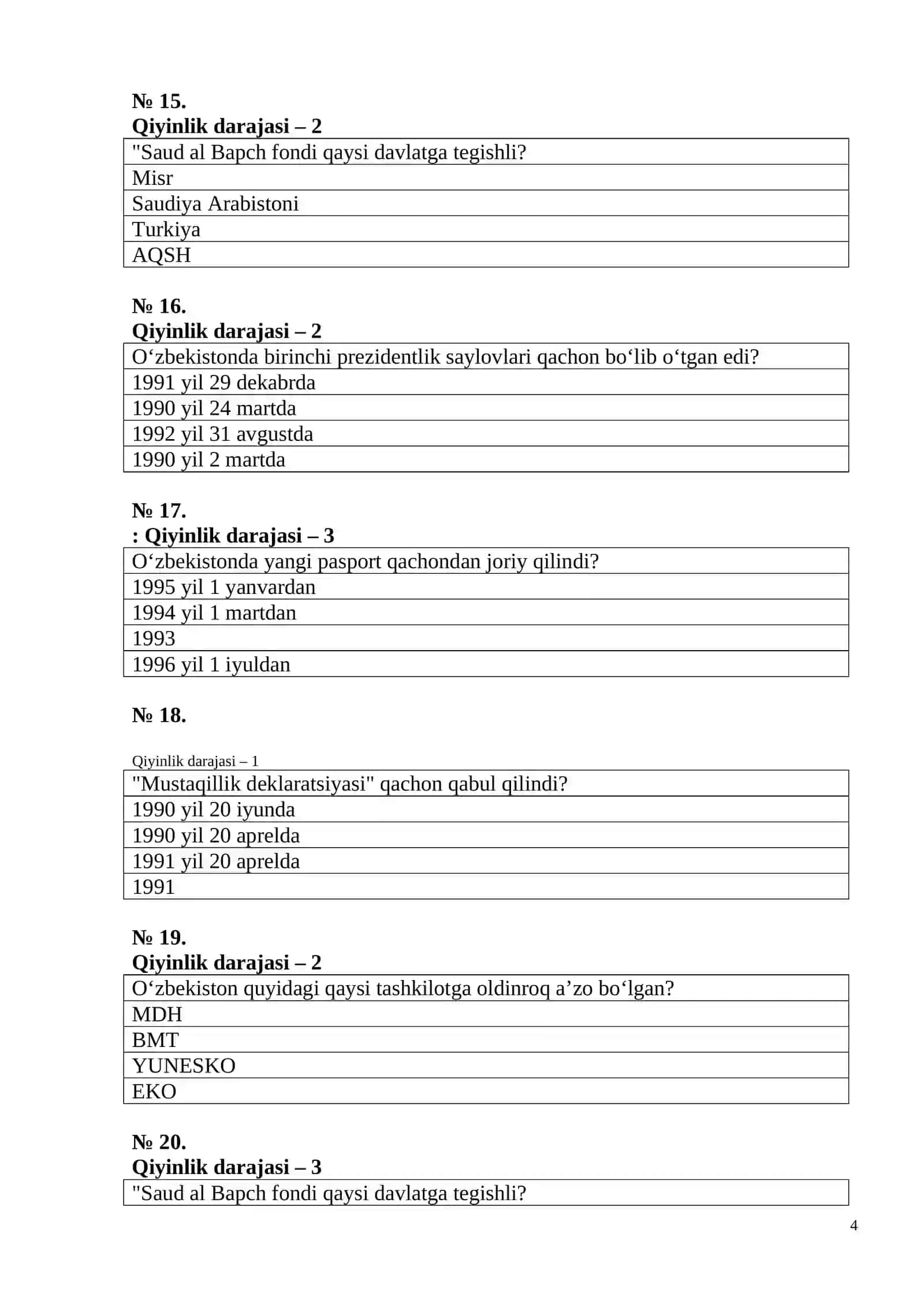 O‘zbekiston Respublikasini yanada rivojlantirish bo‘yicha Harakatlar strategiyasi 4