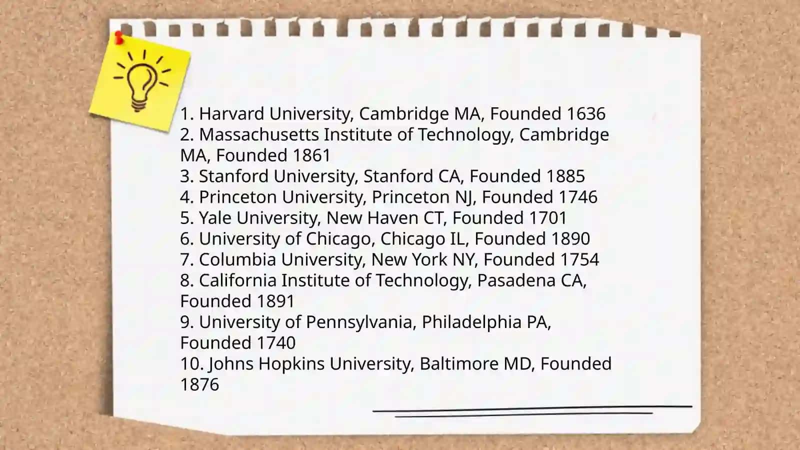 Top 10 universities 4