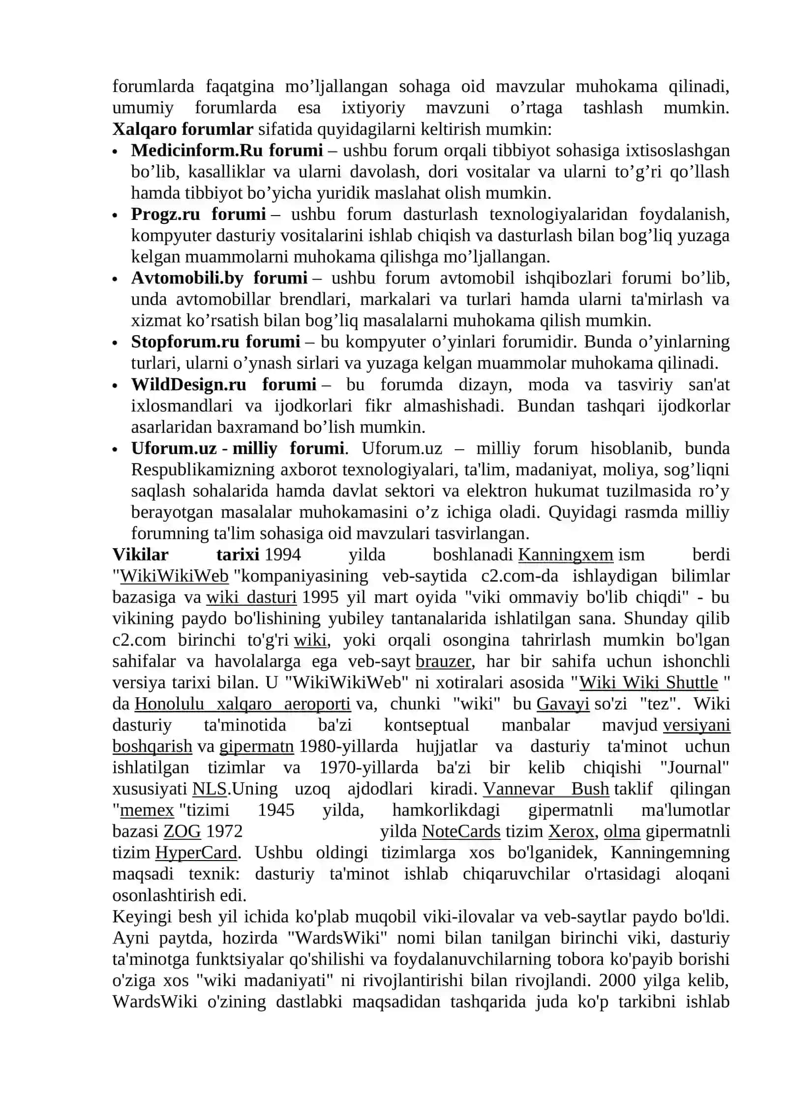 MEDIA MAYDON VA INTERNET IMKONIYATLARI 4