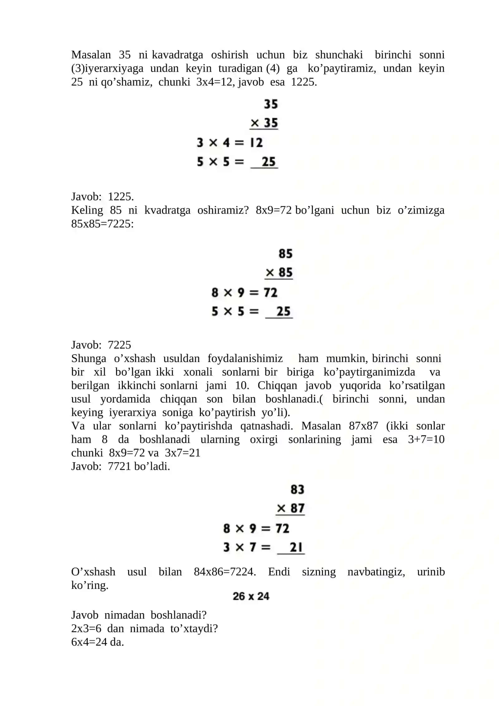 Mental Arifmetika 4