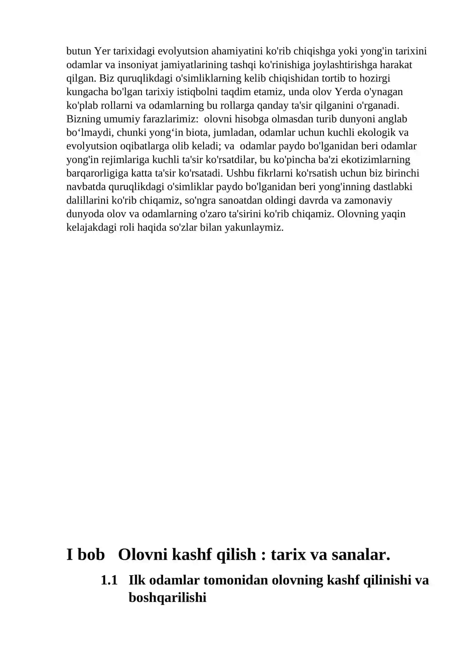 Sunʼiy olovning kashf qilinishi va ibtidoiy odamlar hayotidagi oʻrni 4