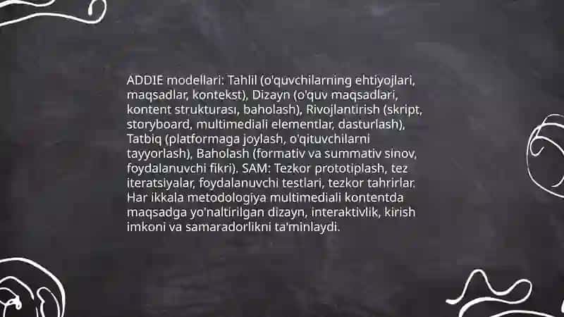 Multimediali taqdimot va darsliklar 4