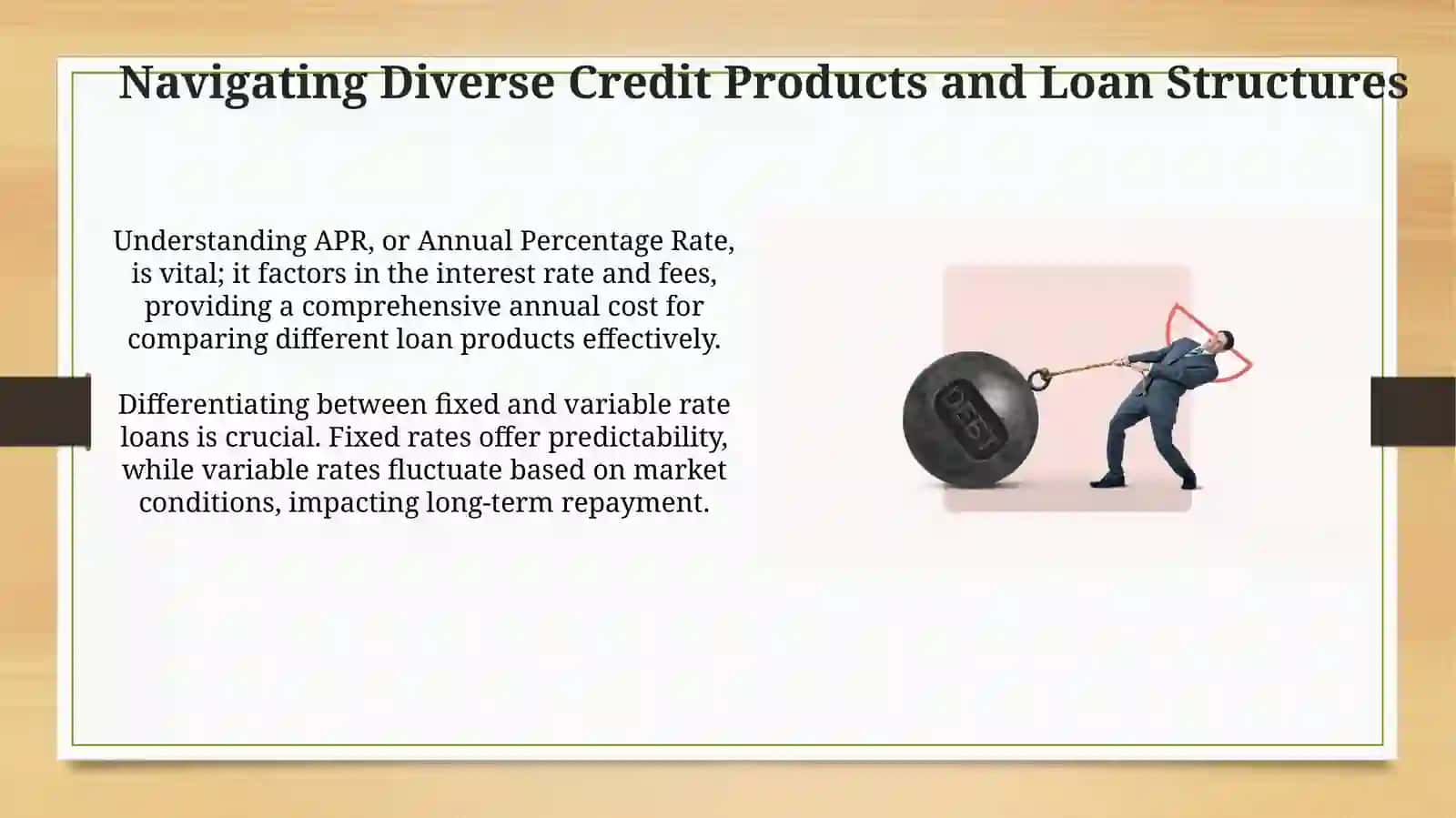 Credit and Loan Systems 4