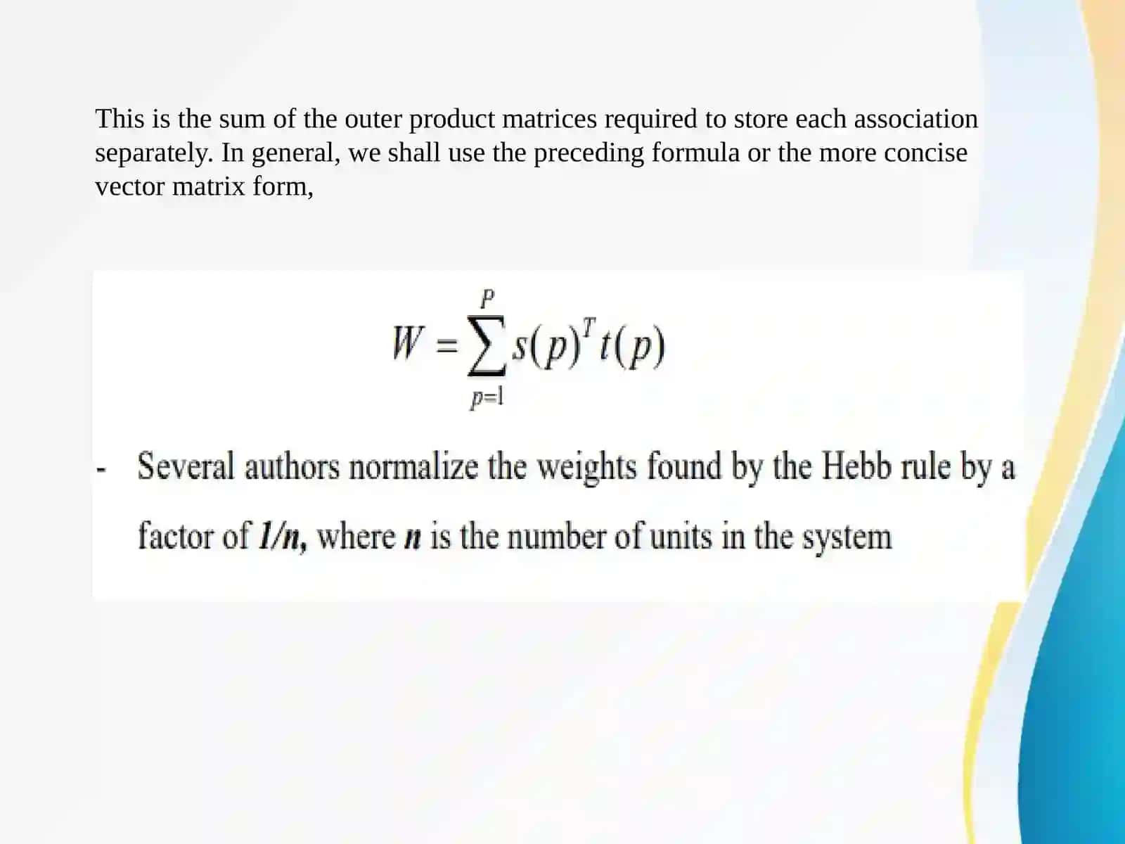 Pattern Association 4