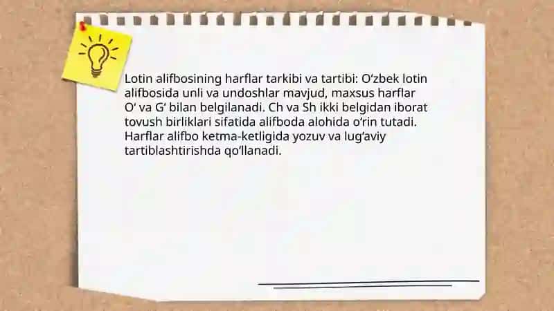O'zbek lotin alifbosining imlo qoidalari 4