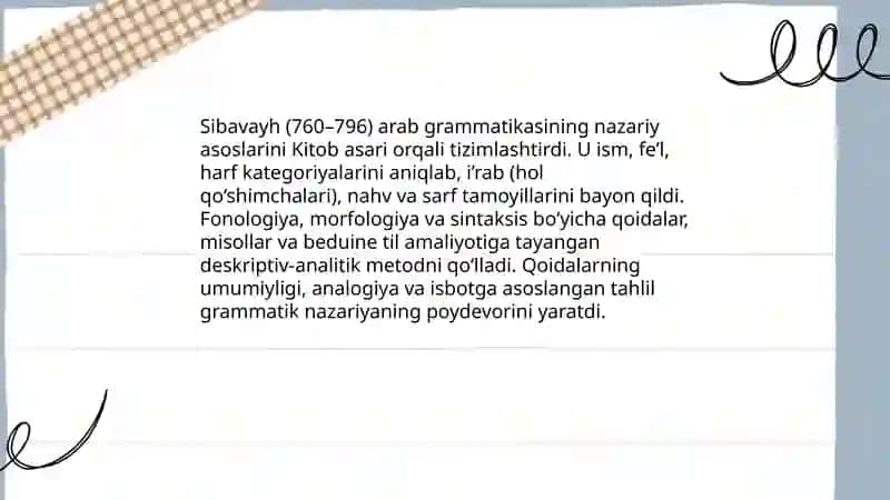 Tilshunoslikning rivojlanishida sharq allomalarining lingvistik qarashlari 4