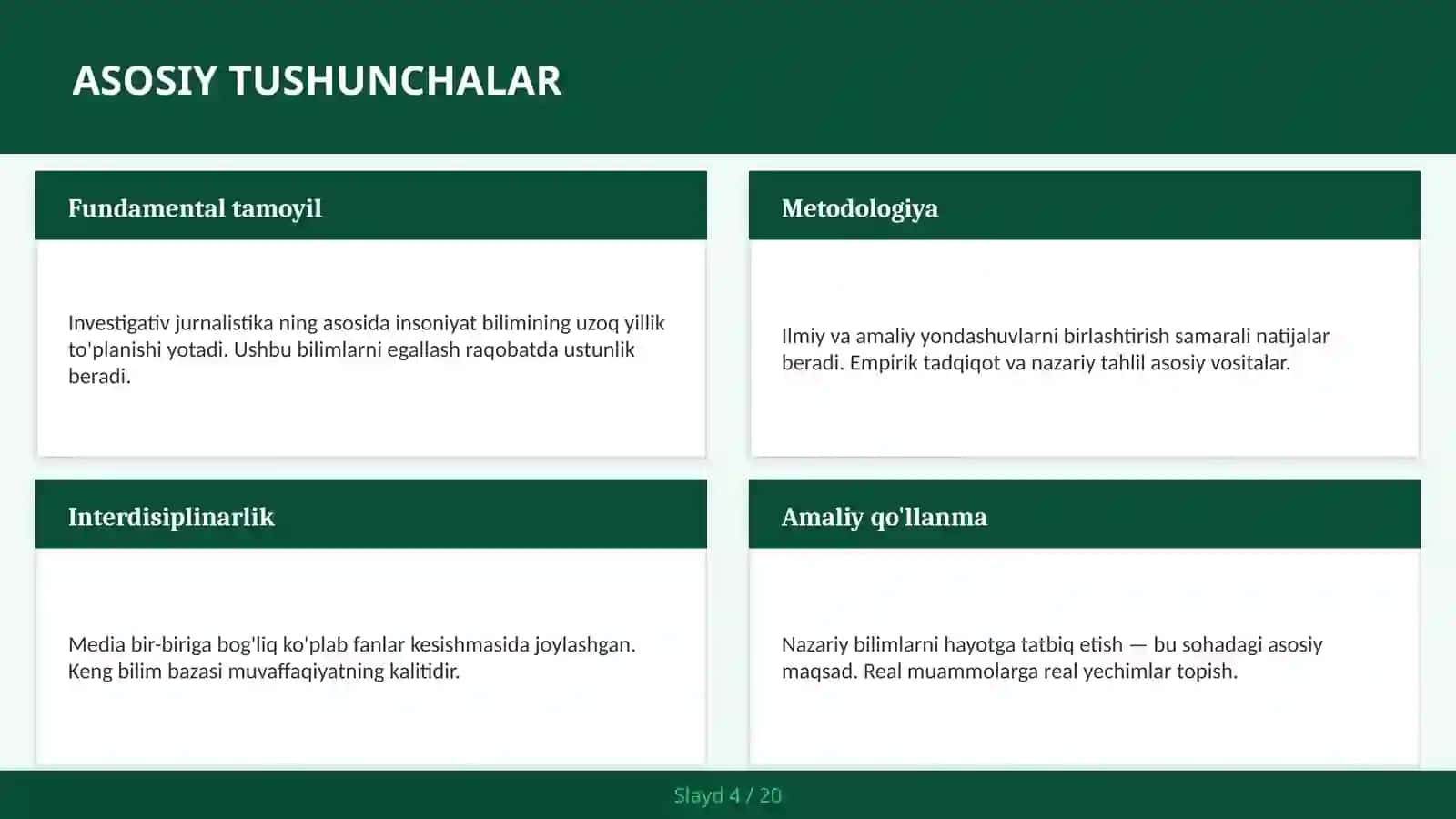 Investigativ jurnalistika 4