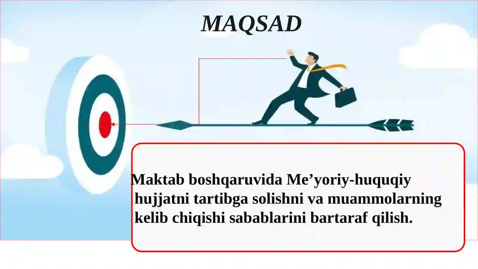 Maktabda boshqaruvni me’yoriy-huquqiy hujjat asosida tashkil etish 4