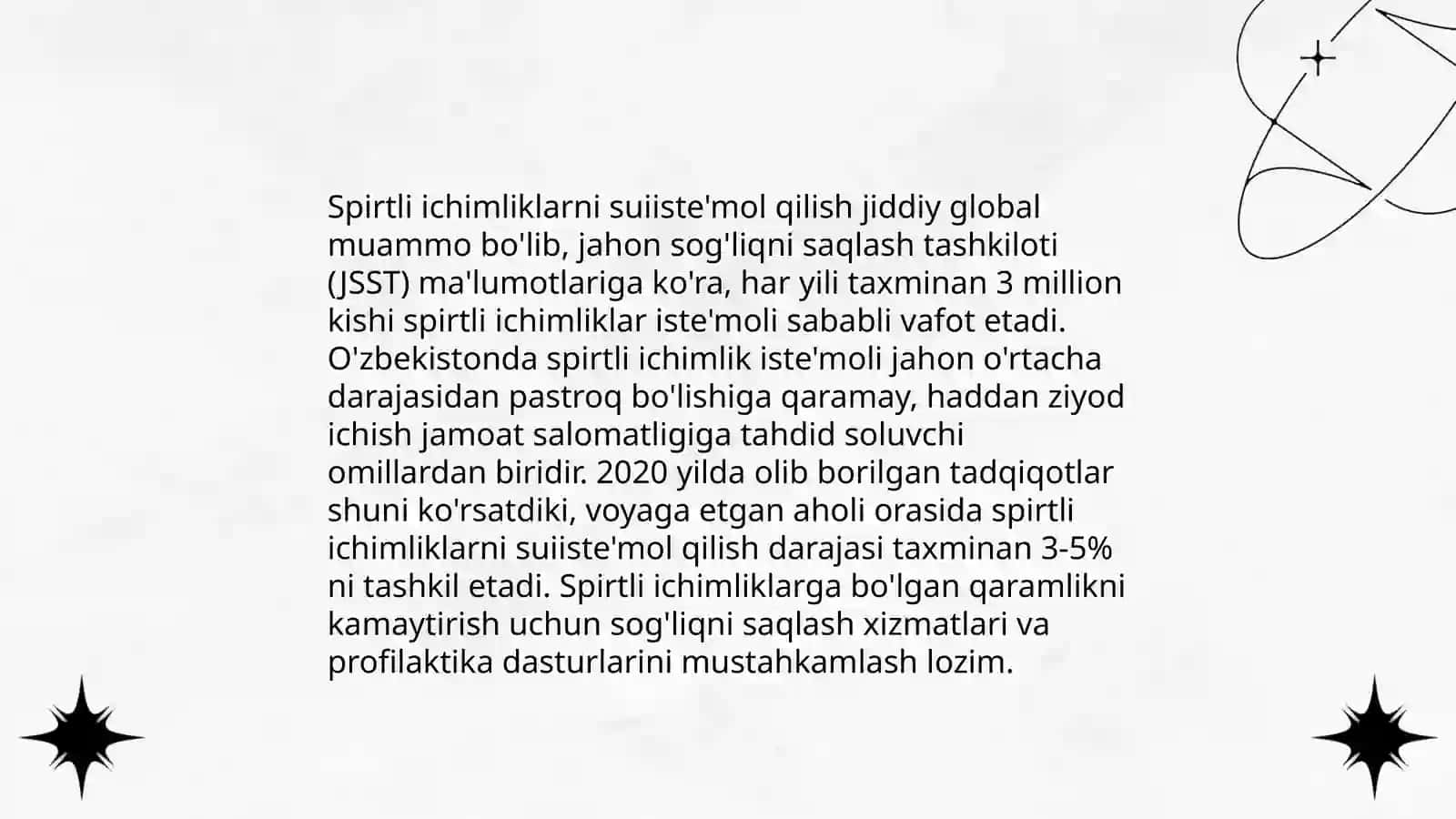 Zararli odatlarga qarshi kurash 4