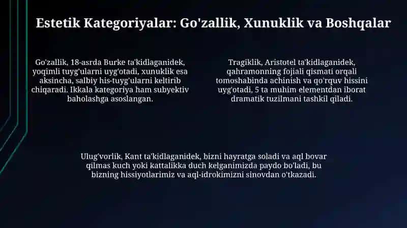 Estetika 4
