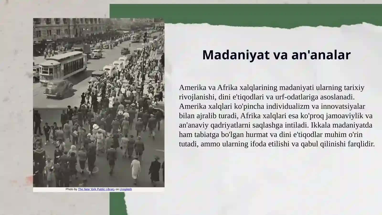 Jahon tarixi fani. 2kurs talabalari uchun. Mustaqil ta'lim topshiriği 4