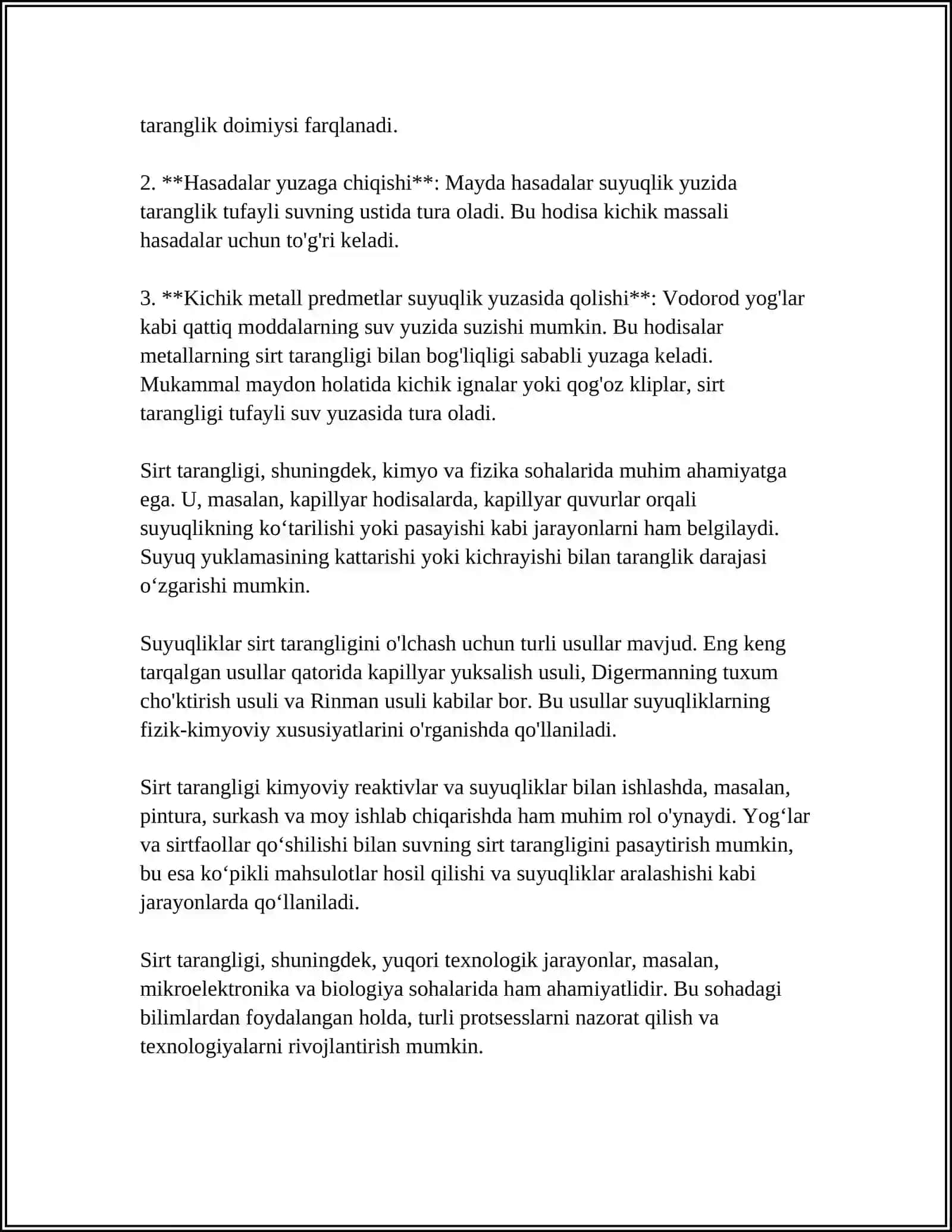 SIRT TARANGLIGI VA UNING TIBBIYOTDAGI AHAMIYATI 4