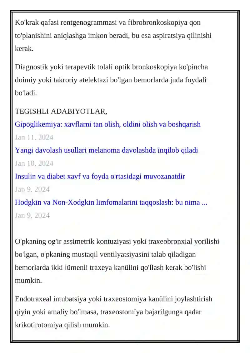 KO’KRAK QAFASI TRAVMALARI 4