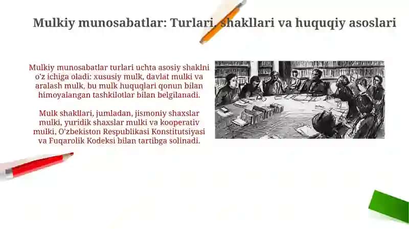 Iqtisodiy-ijtimoiy tizimlar vamulkchilikmunosabatlari 4