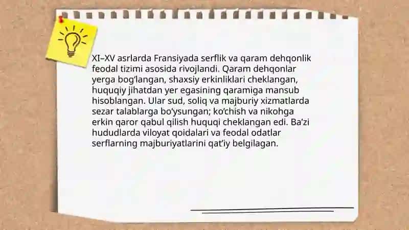 Fransiya dehqonlarining ahvoli 4