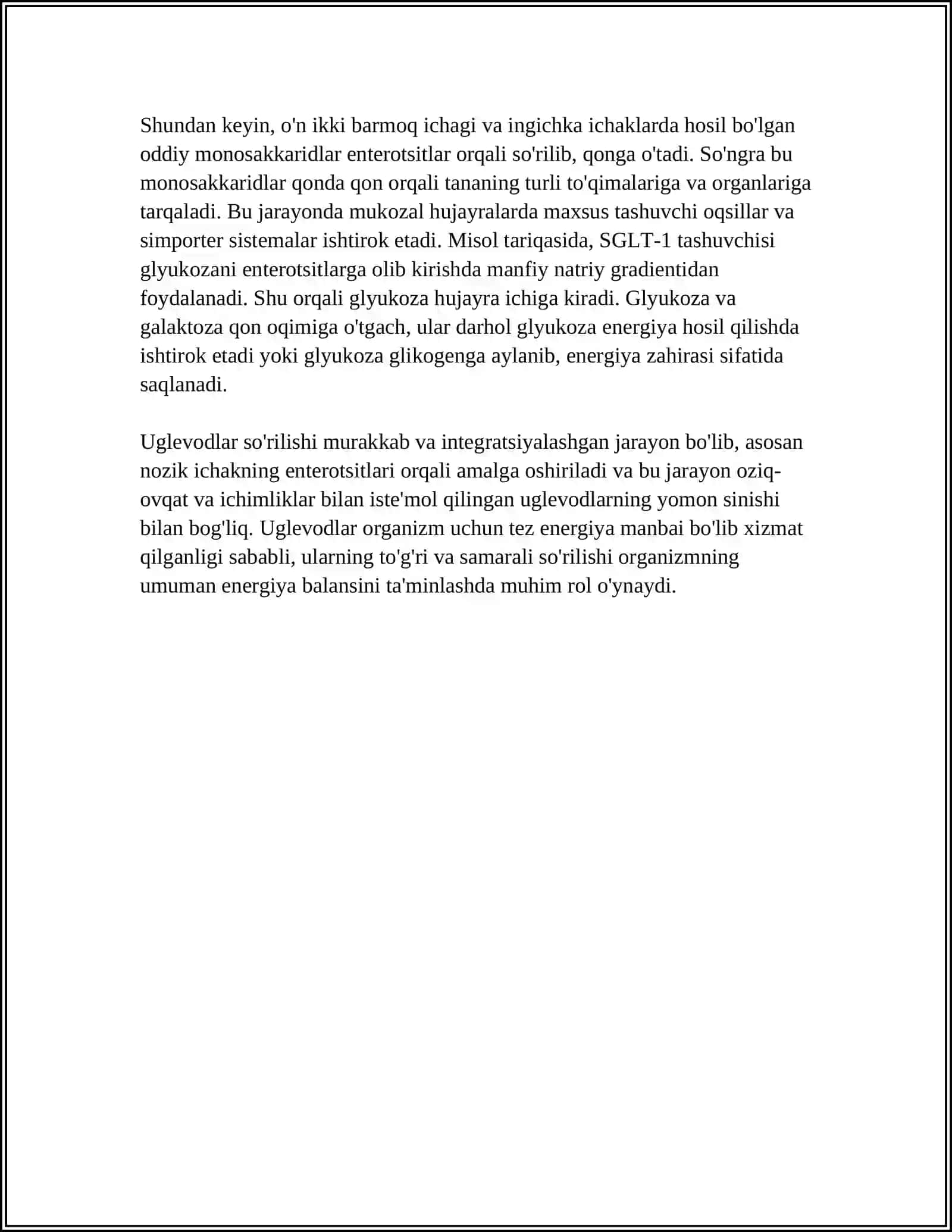 UGLEVOD, OQSIL, LIPIDLAR ALMASHINUVI 4