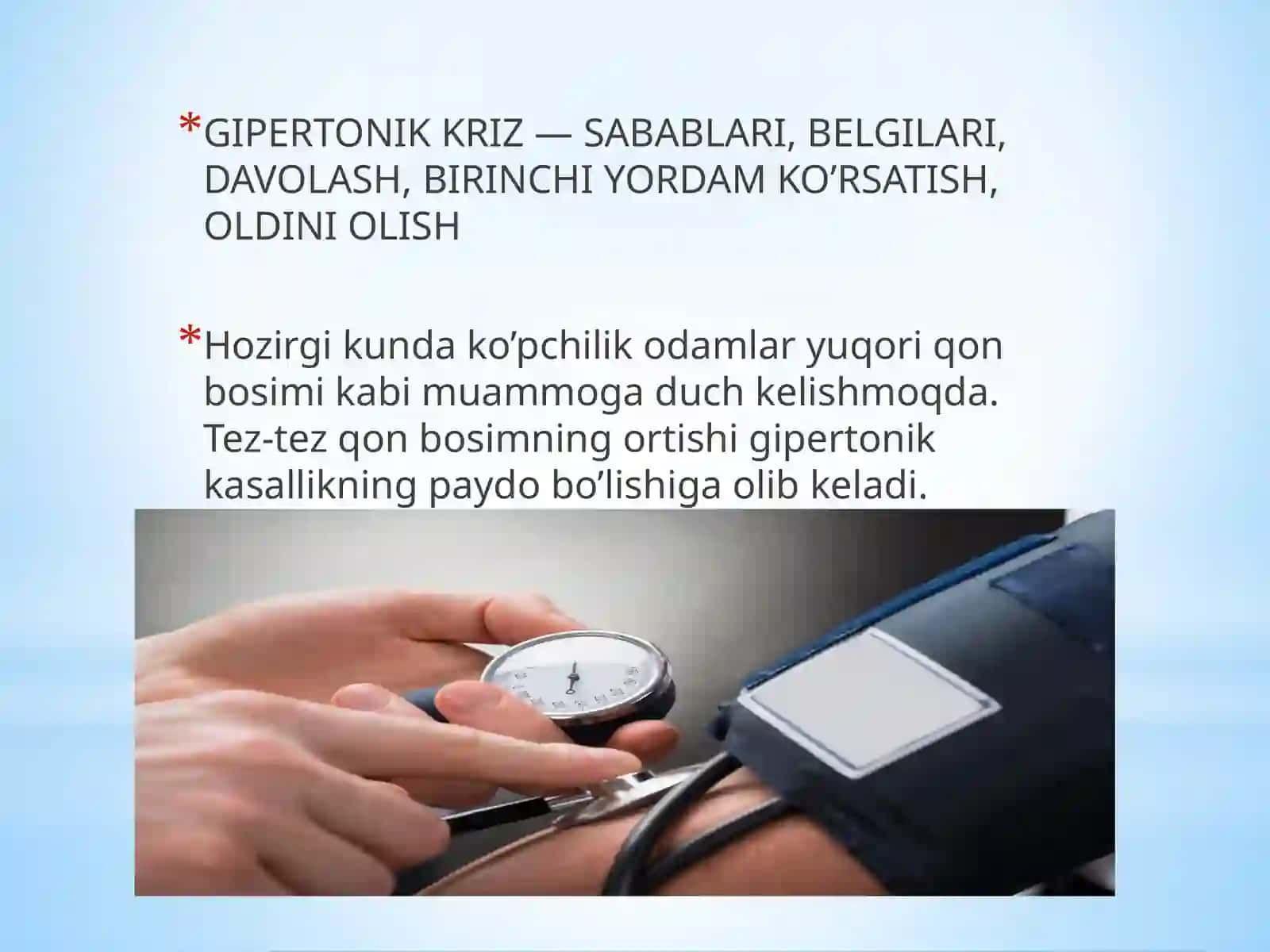 Krizis holatda bo’lgan bemorga maslahat berish. Yo’qotish, bemor holatining o’ziga xosligi 4