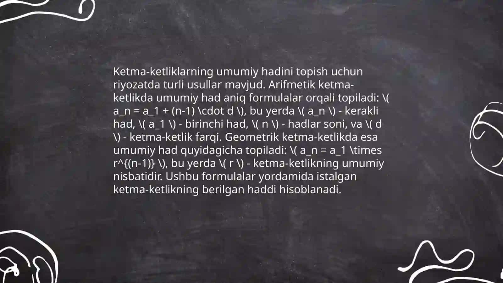 Natural sonlar uchun matematik induksiya 4