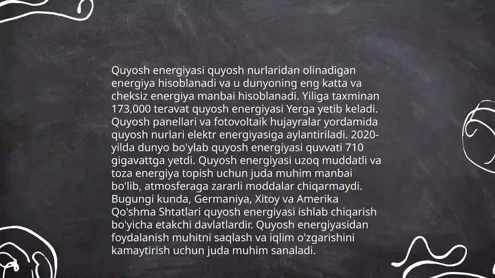 Shamol va quyosh energiyalari zaxiralari 4