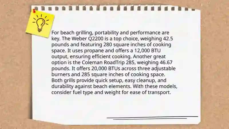 Beach Barbecue Equipment Essentials 4