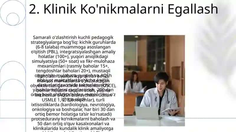 Tibbiyotda ta’lim jarayoning mohiyati va mazmuni 4