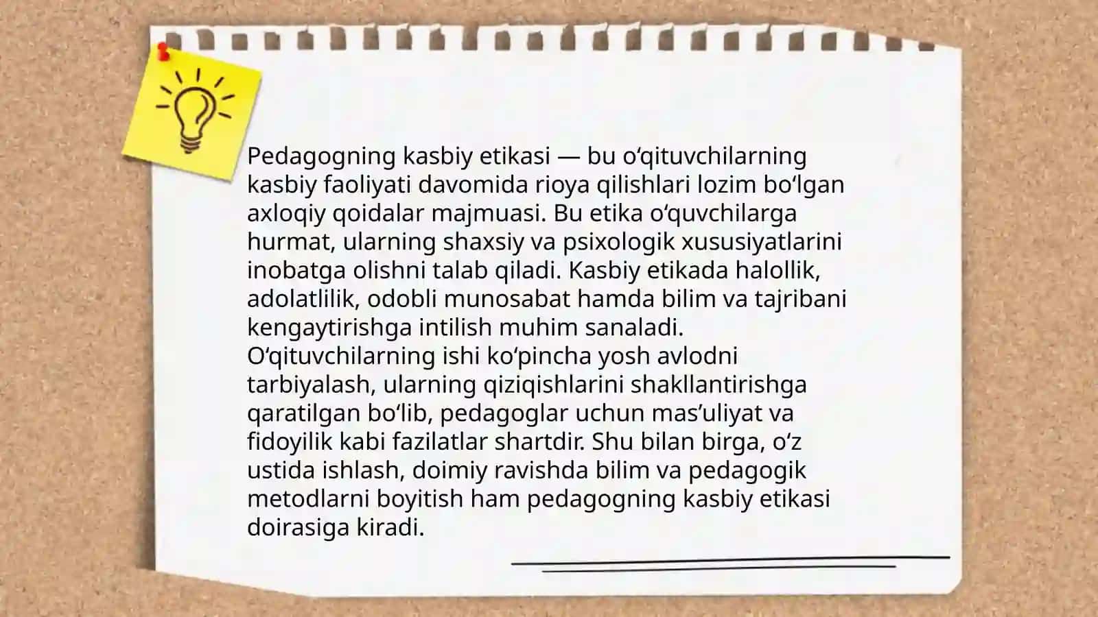 Pedagog shaxsi va unga qoʻyiladigan talablar 4