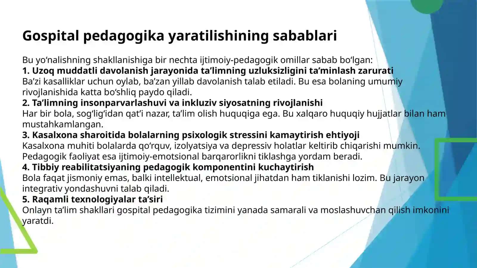 Maxsus Pedagogik Yo‘nalishlar 4
