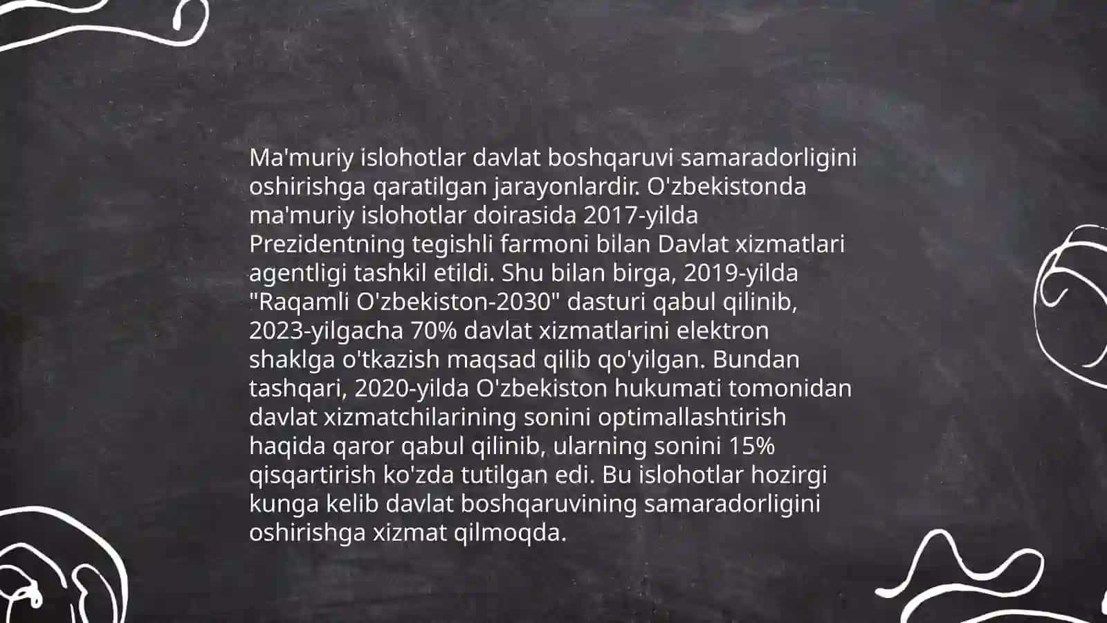 Ma'muriy siyosiy va tarmoqlararo boshqaruv 4