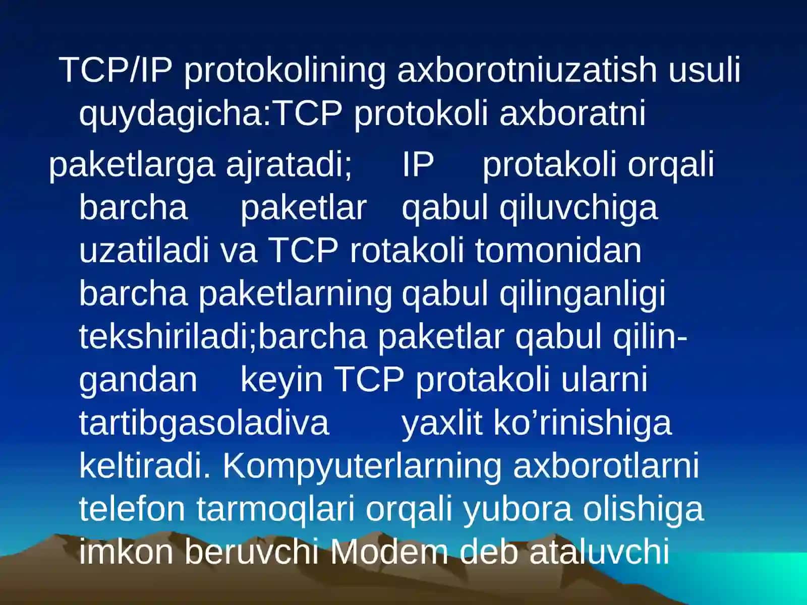 10-dars Axborotli olam muammolari va internet 4