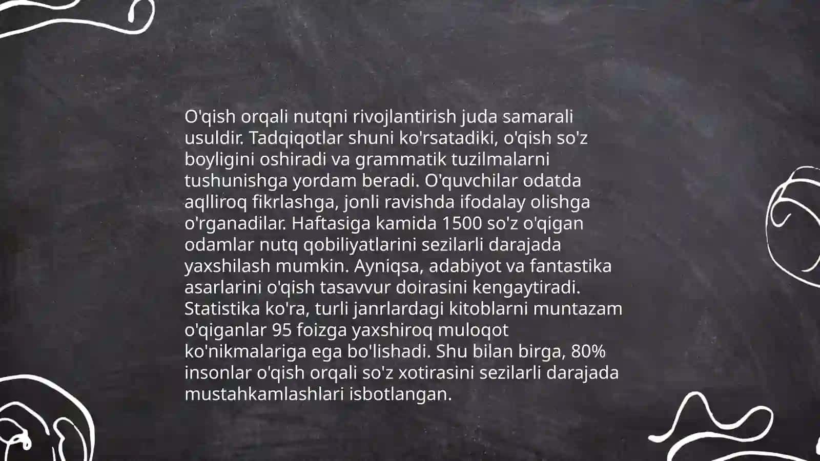 Nutqni o'stirish mashg'ulotlari 4
