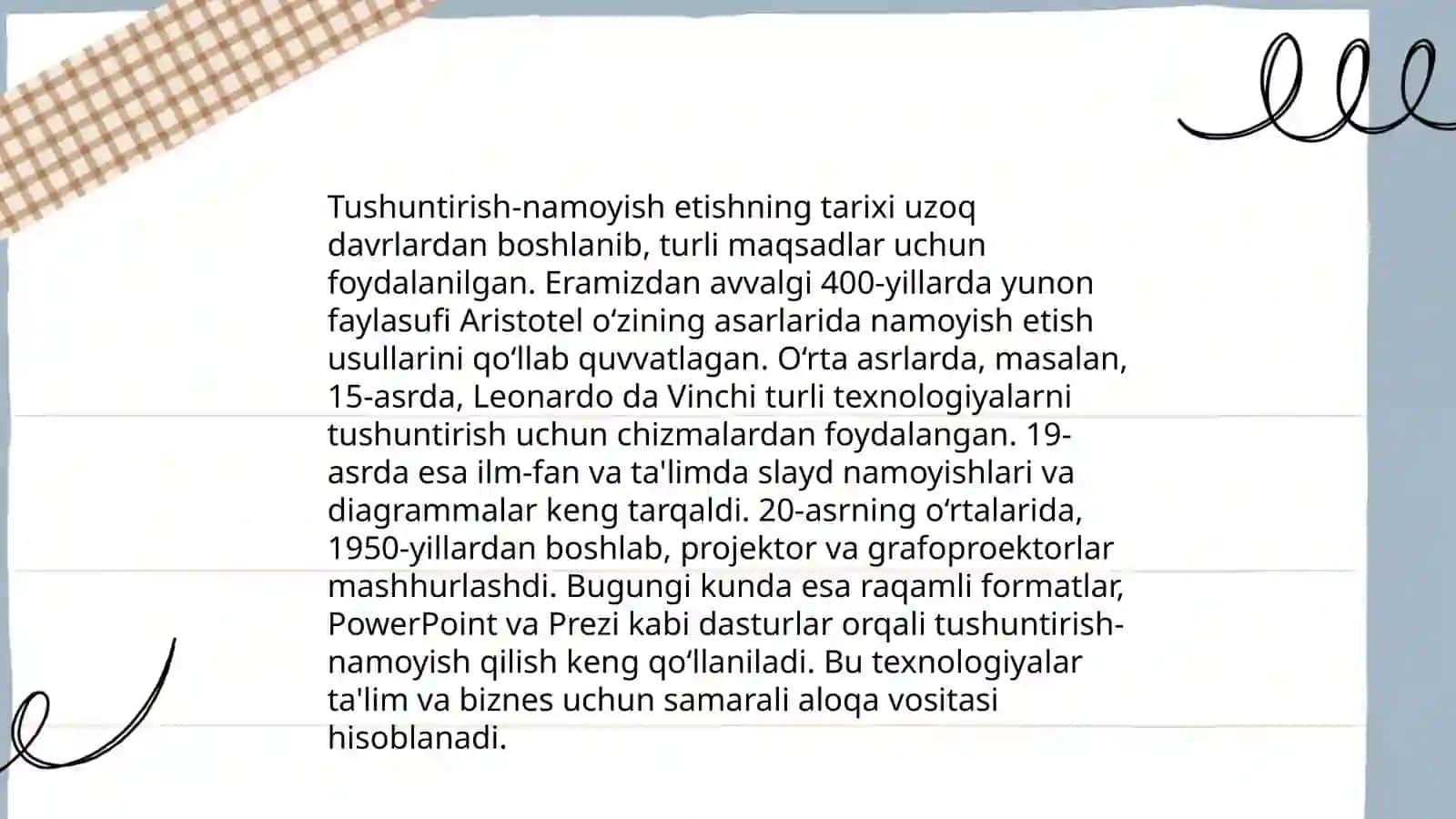 Tushuntirish-namoyish etish metodi 4