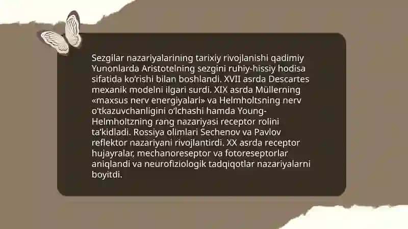 Psixolog olimlarning diqqat va sezgilar haqidagi qarashalar 4