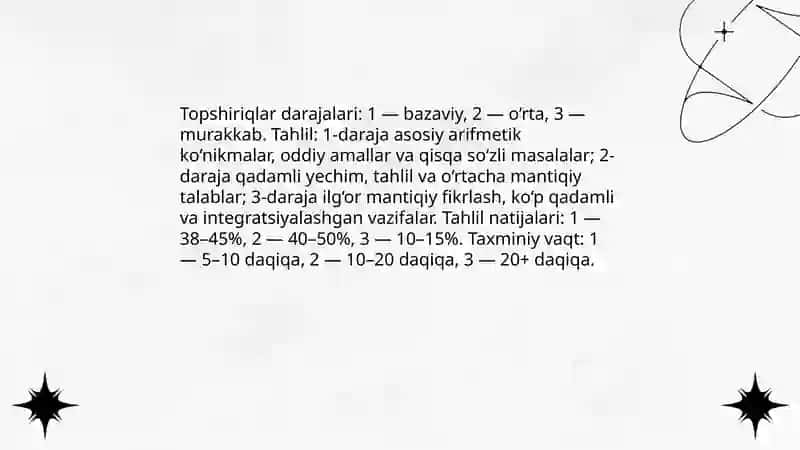 3-sinf matematika darsligi topshiriqlarini tahlil qilish 4