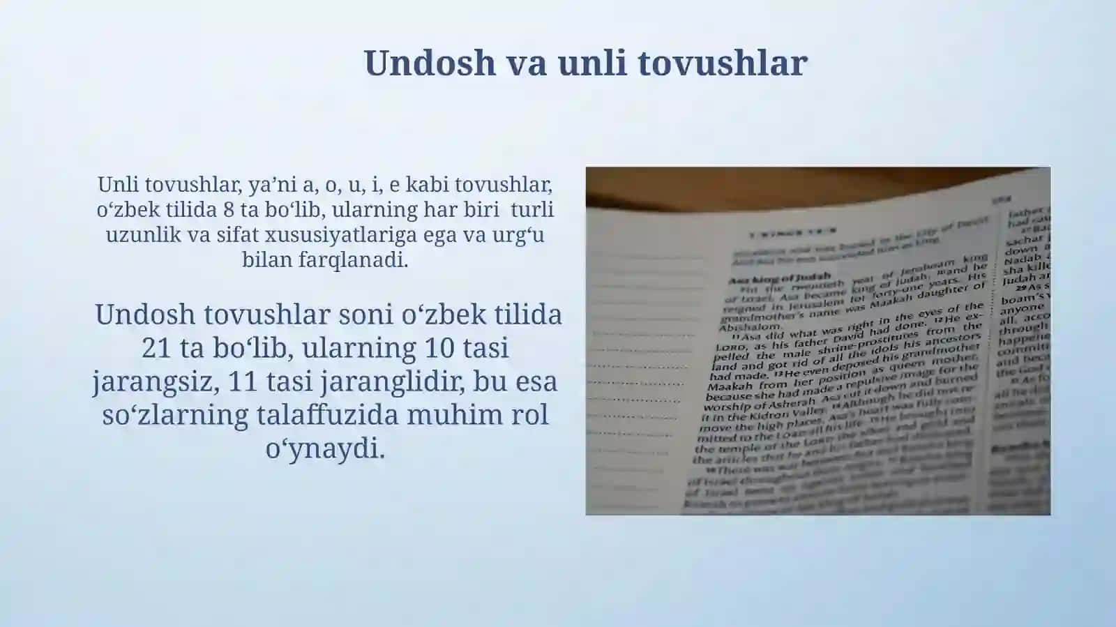 Fonologiyaning jahon va o'zbek tili miqyosida o'rganilishi 4