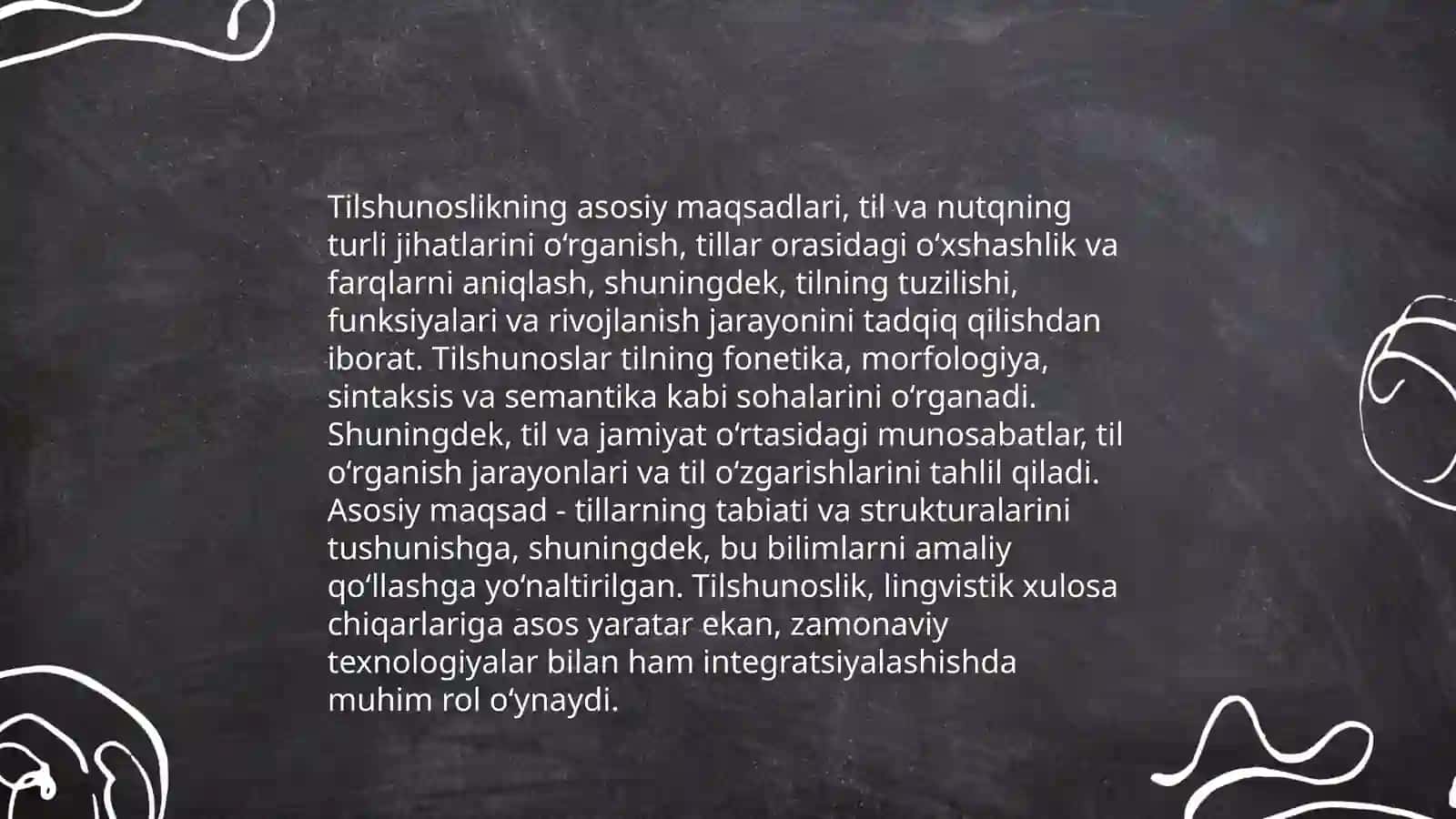 Tilshunoslik asosi mazmuni maqsadi vazifalari 4
