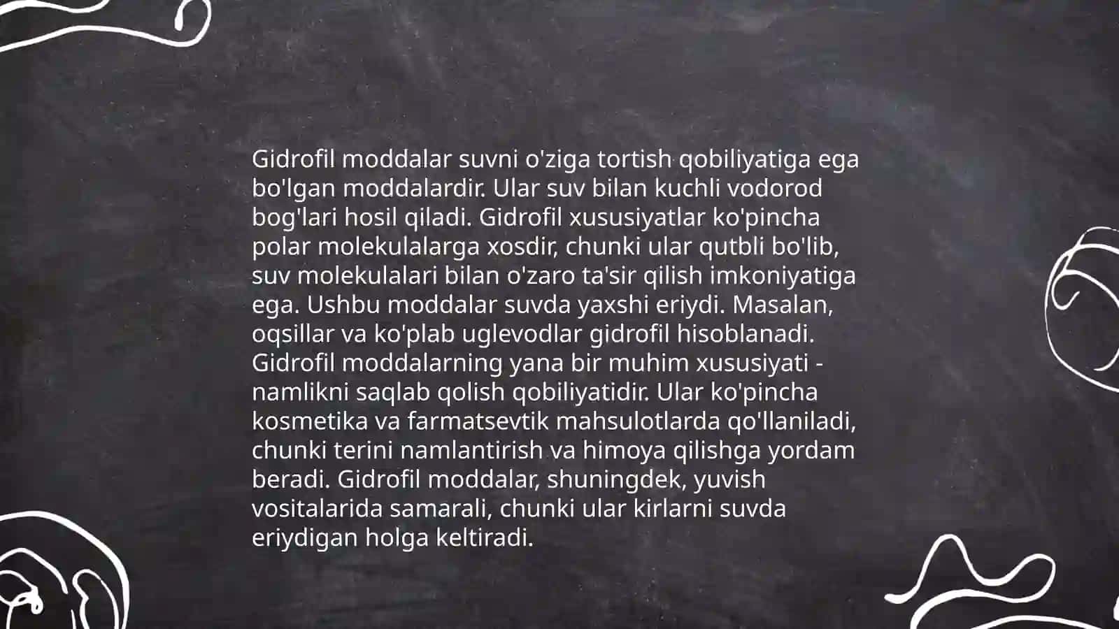 Gidrofil moddalardan suspenziyalar tayyorlashning xususiy texnologiyasi, ularning sifatini baholash 4