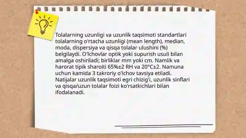 Zig'ir tolasining sifatini belgilovchi standartlar 4