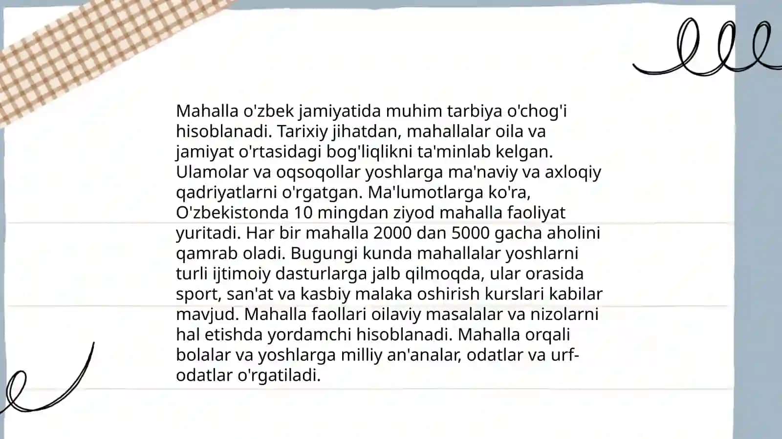 Oilaning ta'lim tizimidagi roli 4