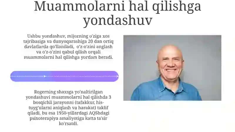 Karl Rodjersning Shaxs-Markazli Yondashuvi 4